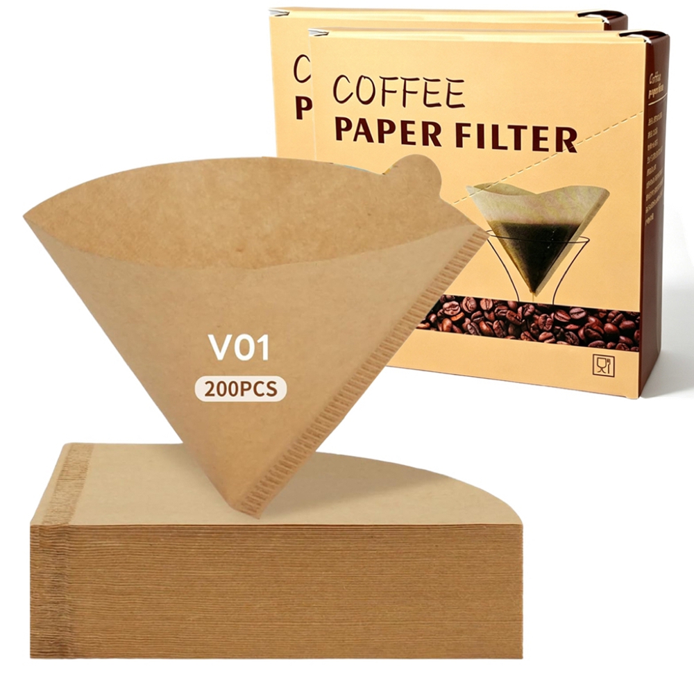 Coffee Equipment For Home - Конусные кофейные фильтры, 200 штук #