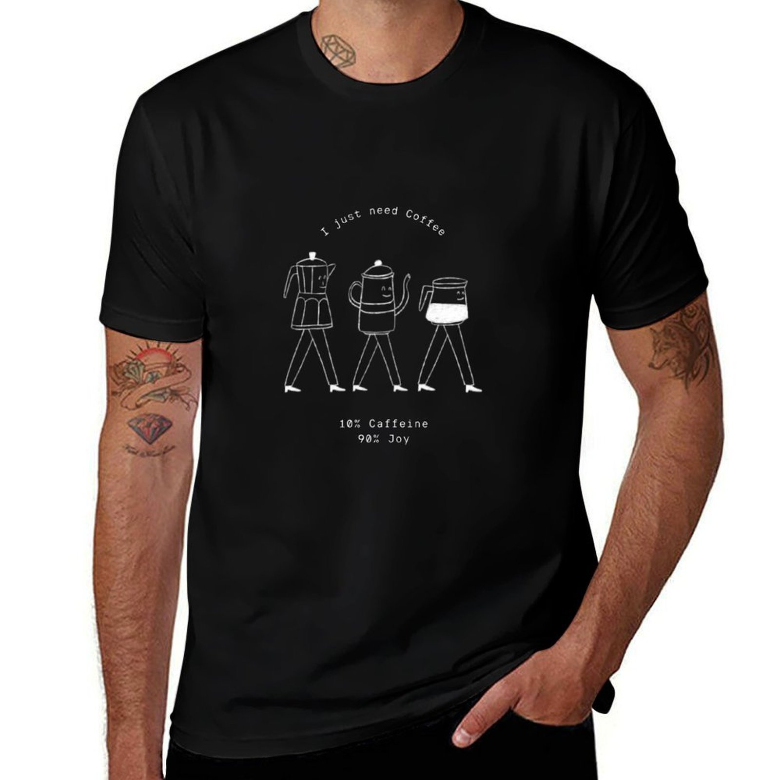 Coffee Equipment Needed - Футболка с надписью «I Just Need