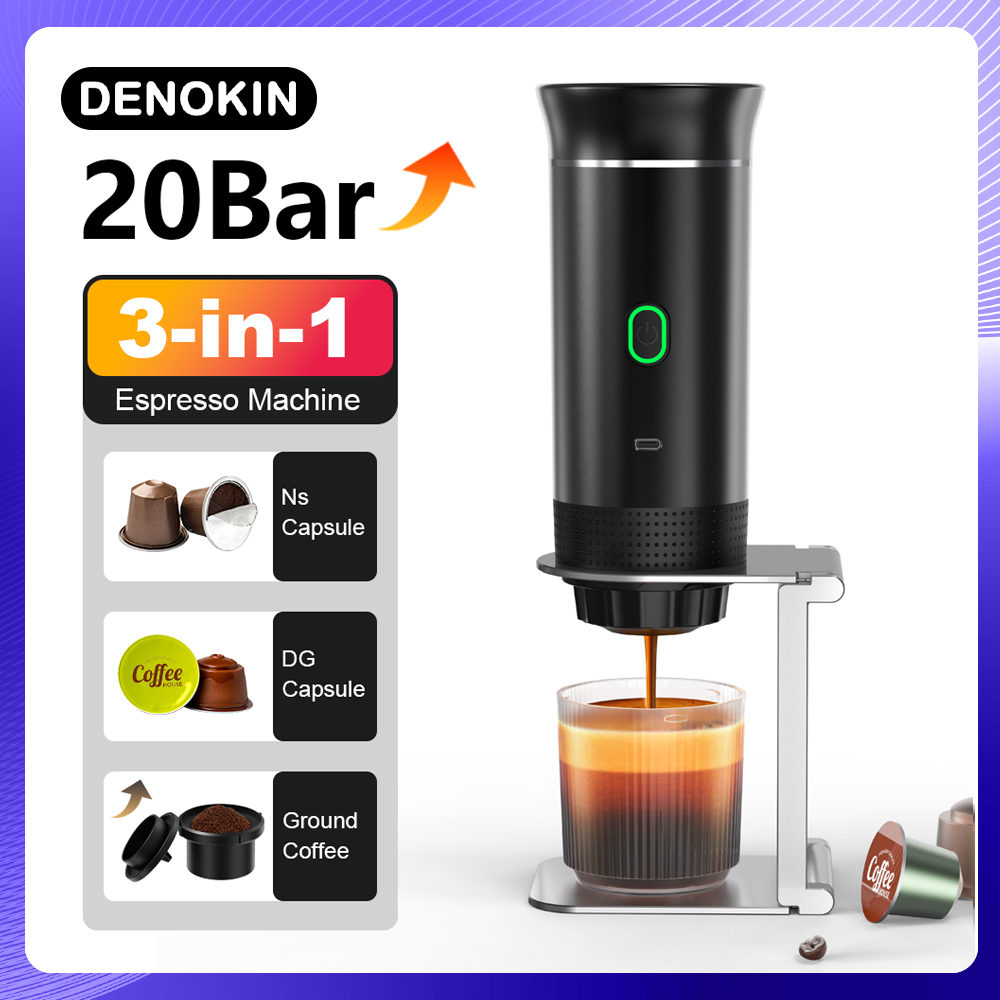 Coffee Equipment For Home - Беспроводная электрическая портативная кофемашина для эспрессо