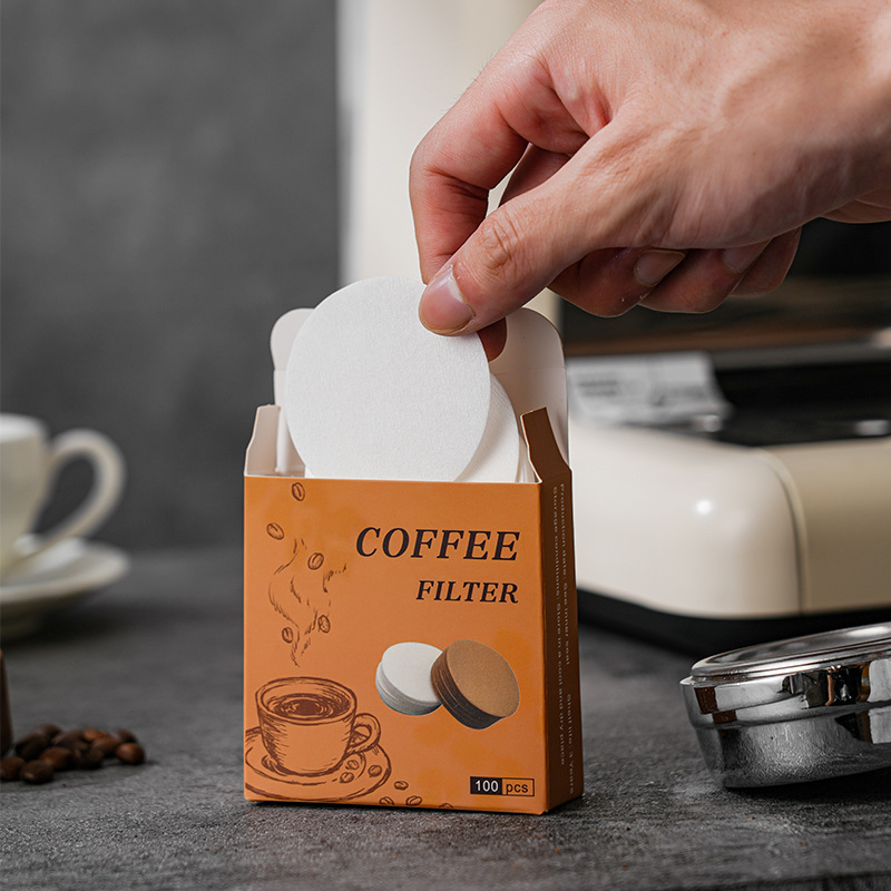 Coffee Equipment For Home - Набор круглых бумажных фильтров для кофе,