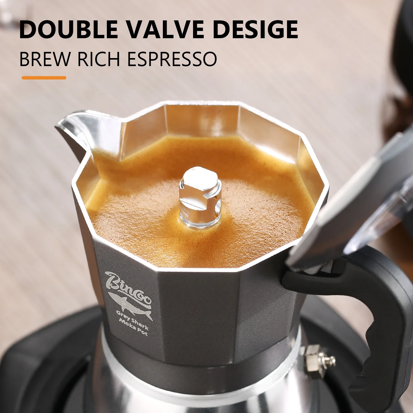 Кофеварка Bincoo Moka Pot на 2 – обзор и цена Coffee Equipment Accessories