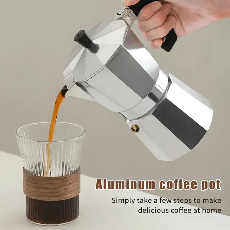 Классическая алюминиевая мока- – обзор и цена Coffee Equipment Accessories